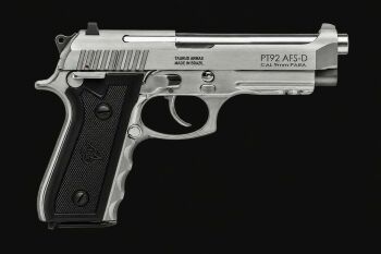 Imagem de PISTOLA TAURUS PT 92 9MM INOX FOSCO